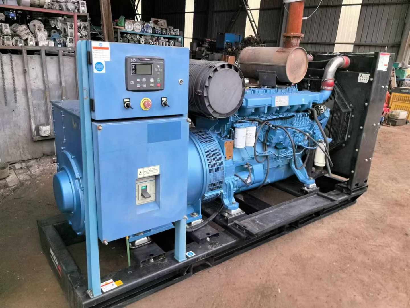 共和500kW 柴油发电机组可带动设备功率的计算公式是什么？