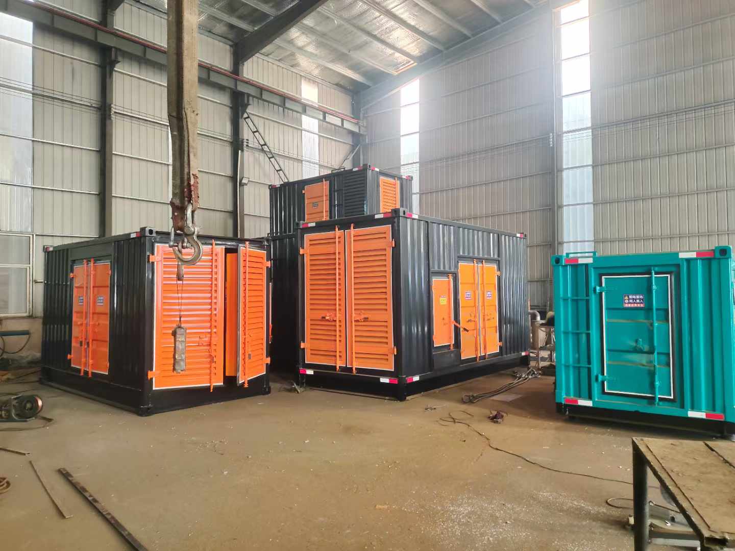 共和500kw柴油发电机组可以带动多少功率设备？