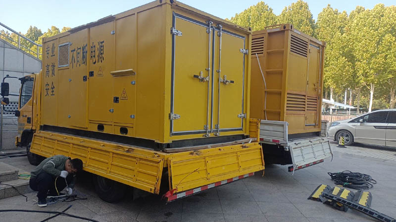 共和柴油发电机组和UPS电源配合使用时的注意事项